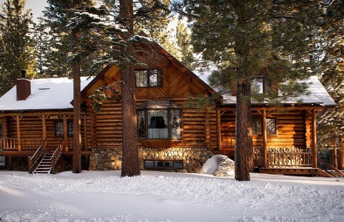 maison en bois