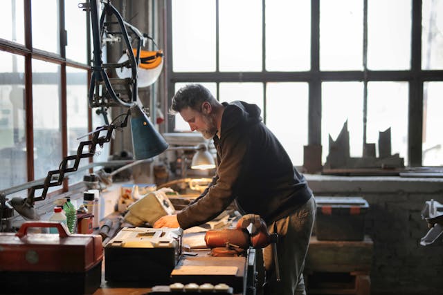 table de travail atelier